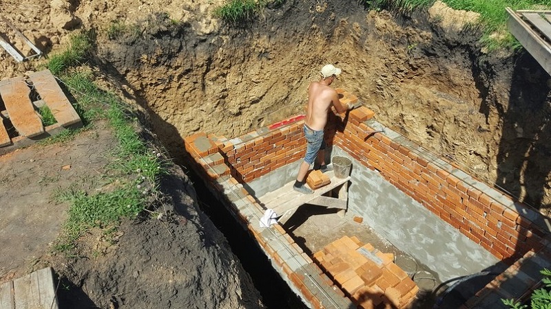 Фото 1 строительства резервуара для воды г.Донской, Тульская область, 2016г.